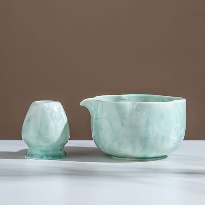 Set Matcha 500ml Traditionnel Fouet Fin Raffiné