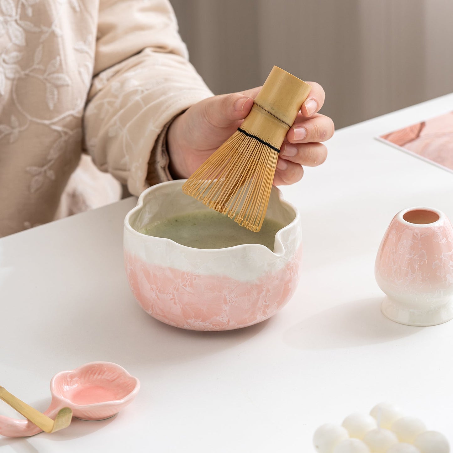 Set Matcha 500ml Cérémonie Moderne Premium Cadeau