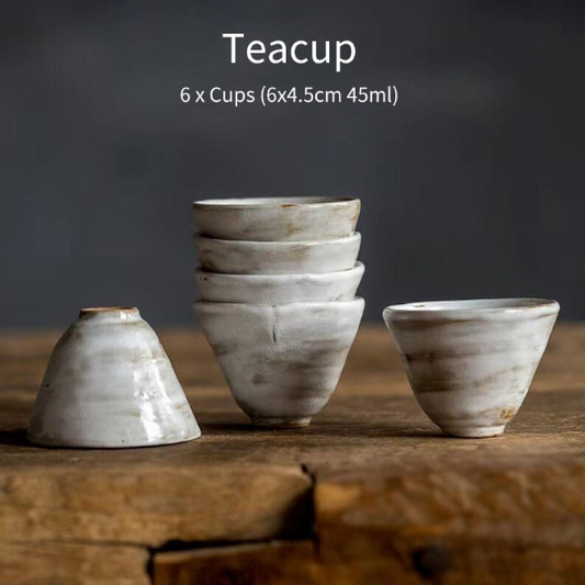 Tasse à thé céramique 45ml Coffret
