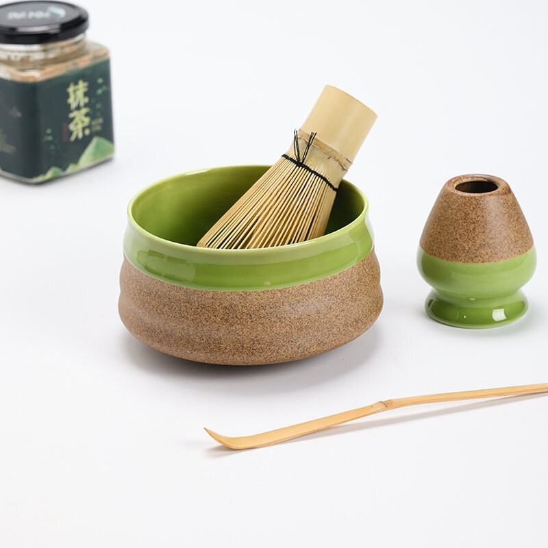 Set Matcha 500ml Luxe Bec Verseur Antidébordement