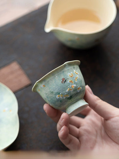 Tasse à thé céramique 65ml Artisanale