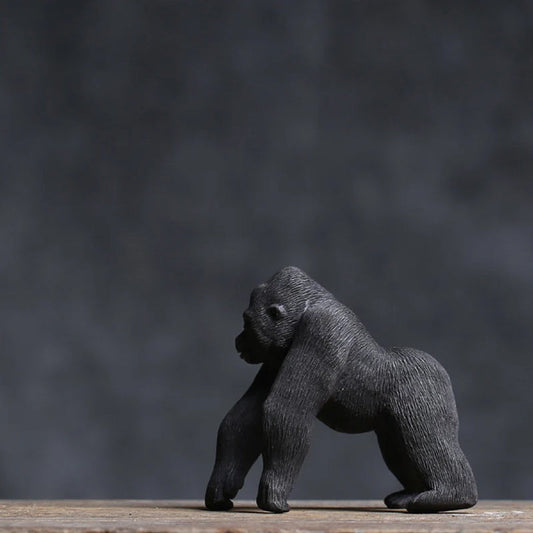 Mascottes de thé Gorilla en céramique