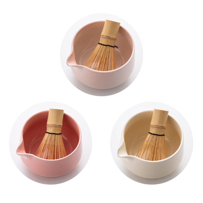 Set de Matcha ceramique 550ml trois modèles
