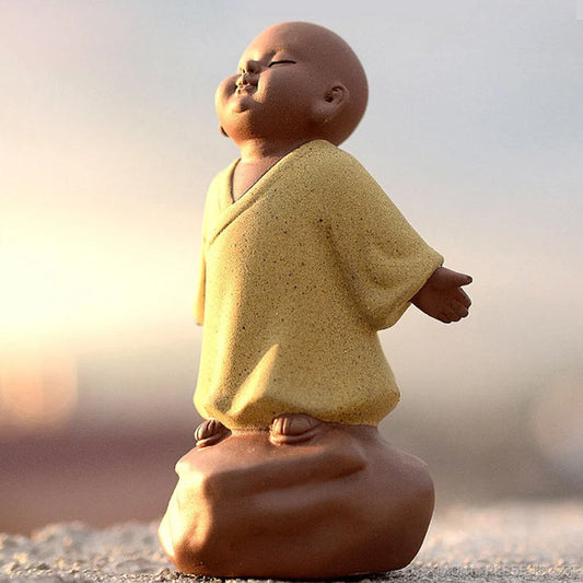Mascottes de thé Buddha soleil