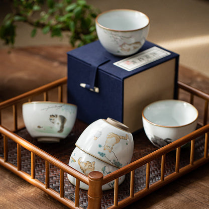 Tasse à thé céramique 110ml Épurée