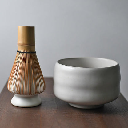 Set de matcha 450ml Blanc simple
