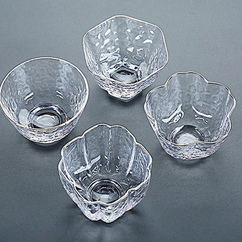tasses à thé en verre 70/75/80ml