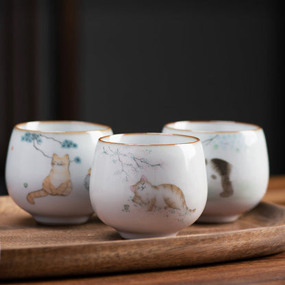 Tasse à thé céramique 120ml Blanche