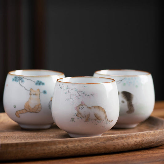 Tasse à thé céramique 120ml Blanche