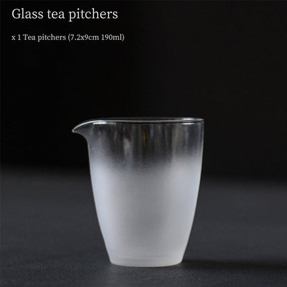 Théières en verre 190ml Dégradé