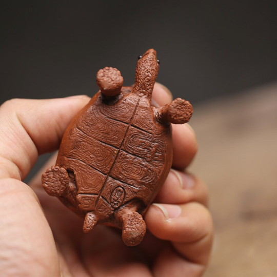 Mascotte de Thé Moine en Argile