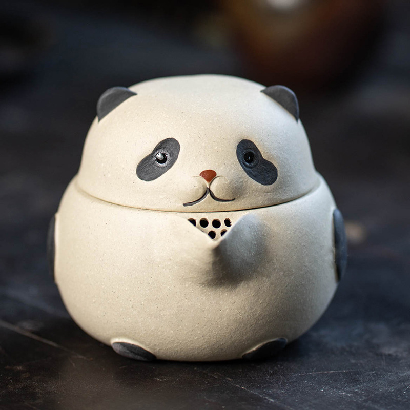 Théières en argile 200ml design panda