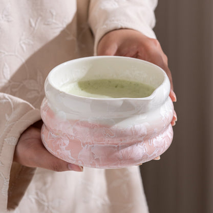 Set Matcha 550ml Transparent Fouet Visible Design