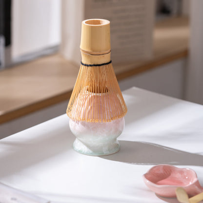 Set Matcha 550ml Contemporain Verre Chic Épuré