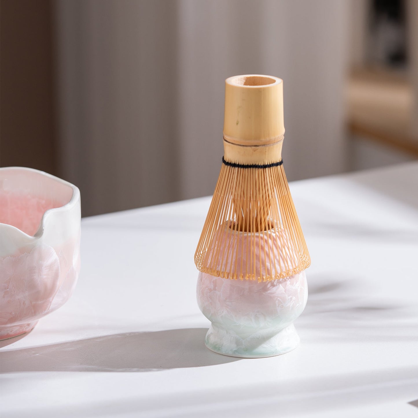 Set Matcha 550ml Minimaliste Verre Fouet Premium