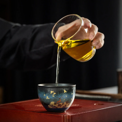 Tasse à thé céramique 120ml Brillante