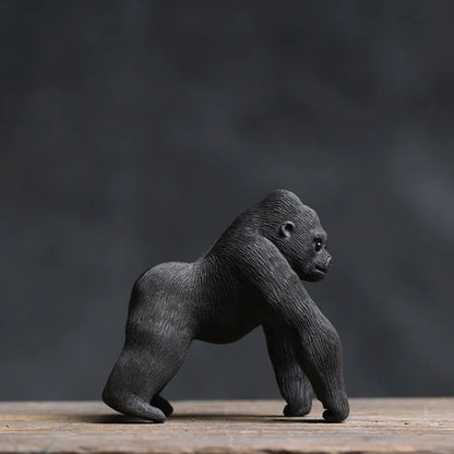 Mascottes de thé Gorilla en céramique