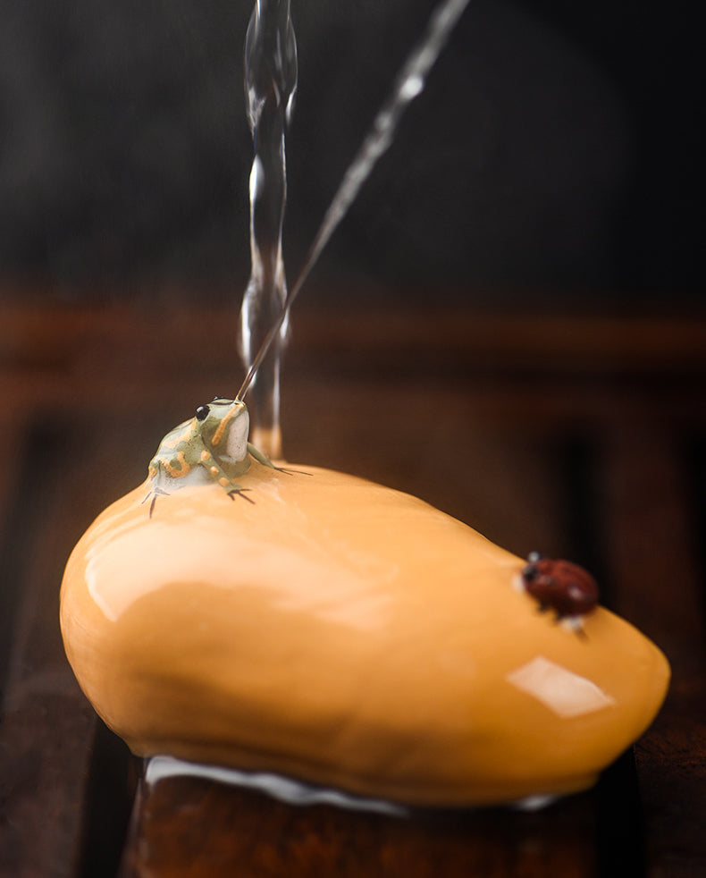 Mascottes de thé coccinelle en argile
