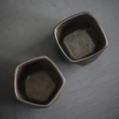 Tasse à thé céramique 50ml Craquelée