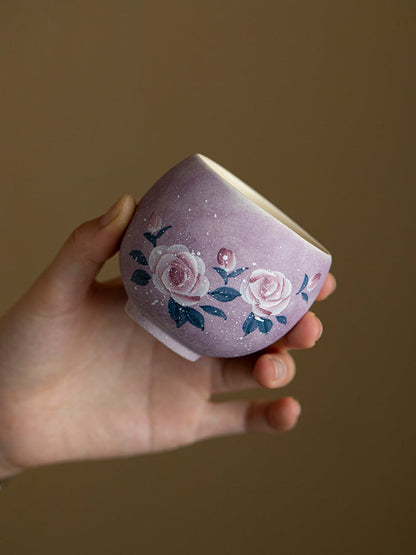 Tasse à thé céramique 150ml Motif Floral