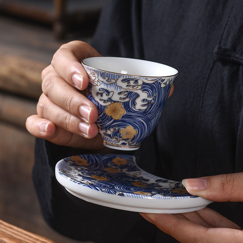 Tasse à thé céramique 65ml Galet