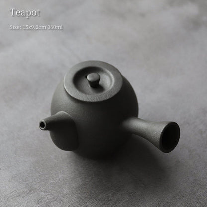 Théières en céramique Kyusu 360ml