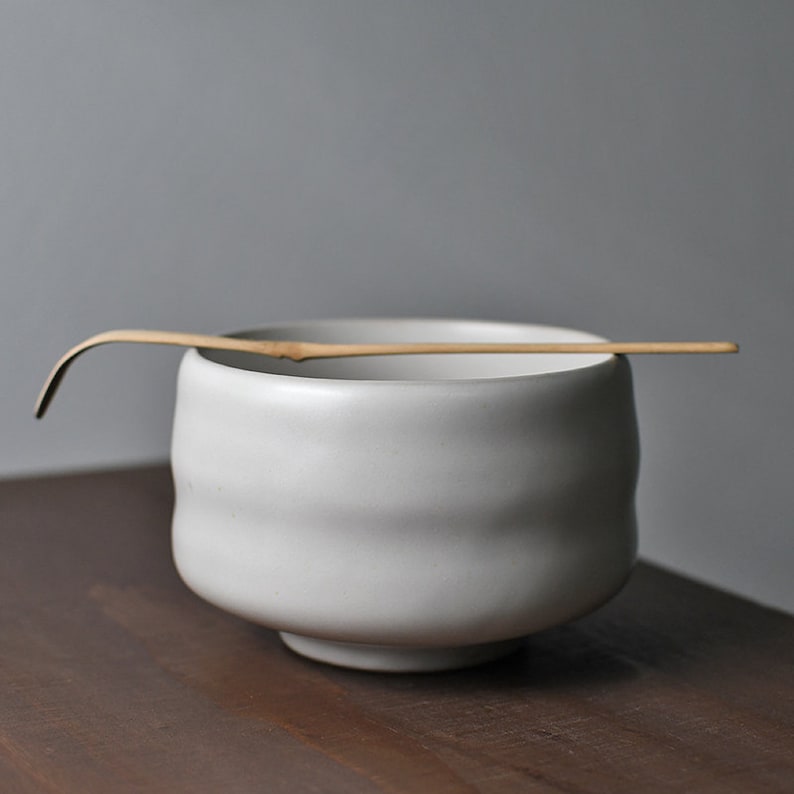 Set de matcha 450ml Blanc simple