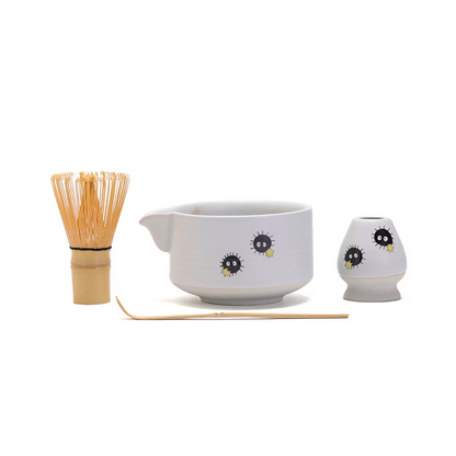 Set Matcha 450ml Bol Floral Glaçure Dégradé