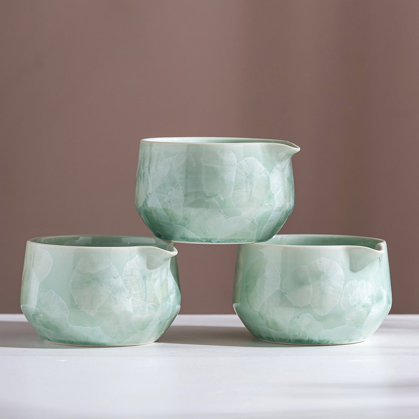 Set Matcha 550ml Verre Clair Cérémoniel Cadeau