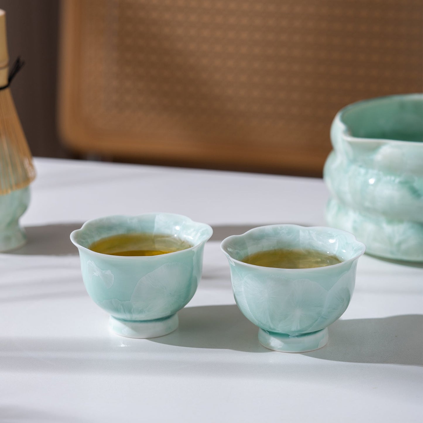 Tasse à thé céramique 90ml Élégante