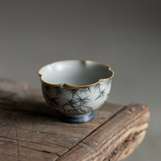 Tasse à thé céramique 65ml Lisse