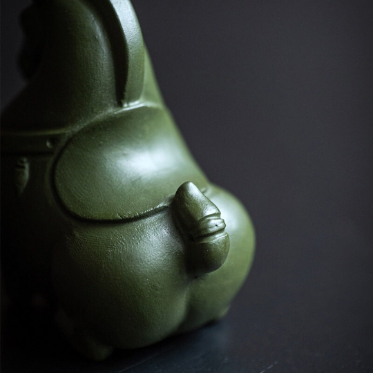 Mascotte de Thé Lièvre en Zisha