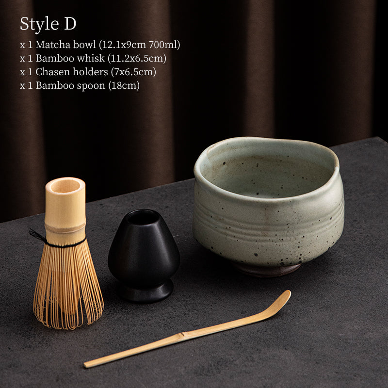 Set Matcha 700ml Jingdezhen Porcelaine Fine Artisan