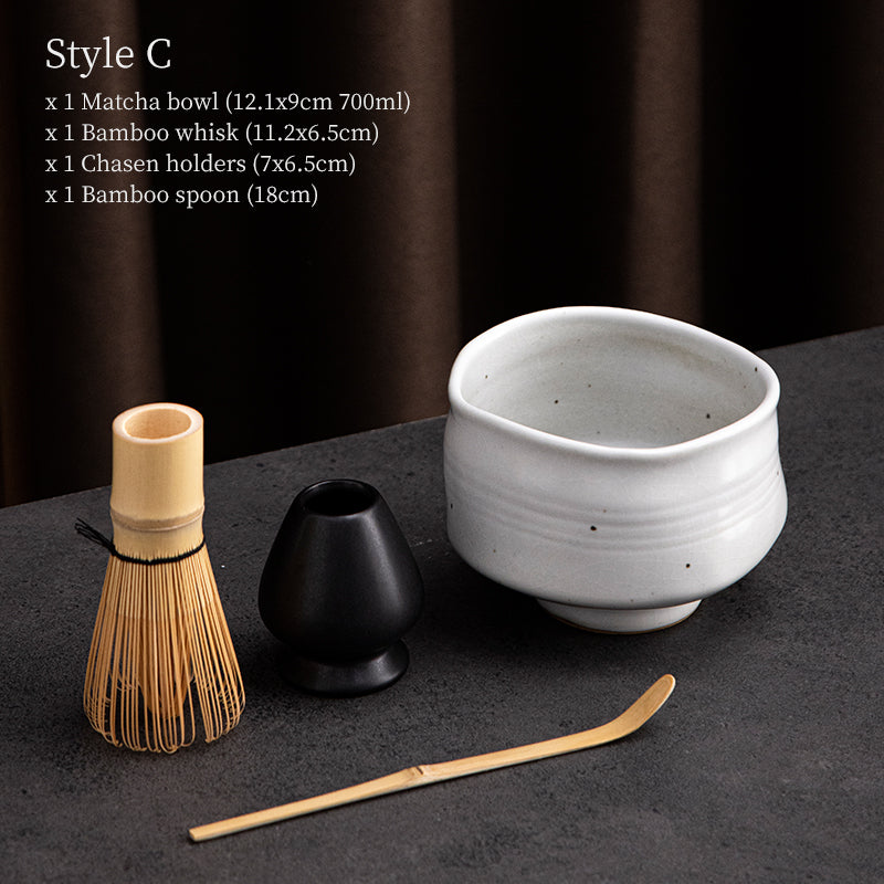 Set Matcha 700ml Jingdezhen Porcelaine Fine Artisan