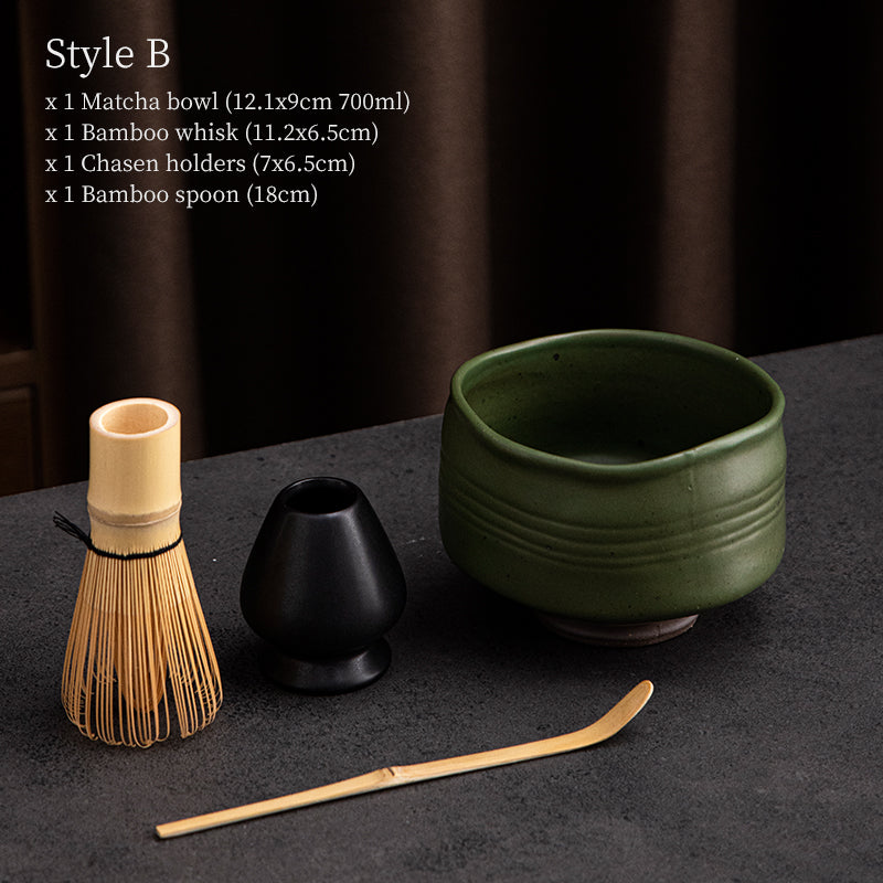 Set Matcha 700ml Jingdezhen Porcelaine Fine Artisan