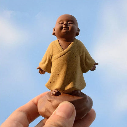 Mascottes de thé Buddha soleil