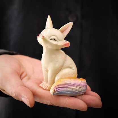 Mascottes de thé renard