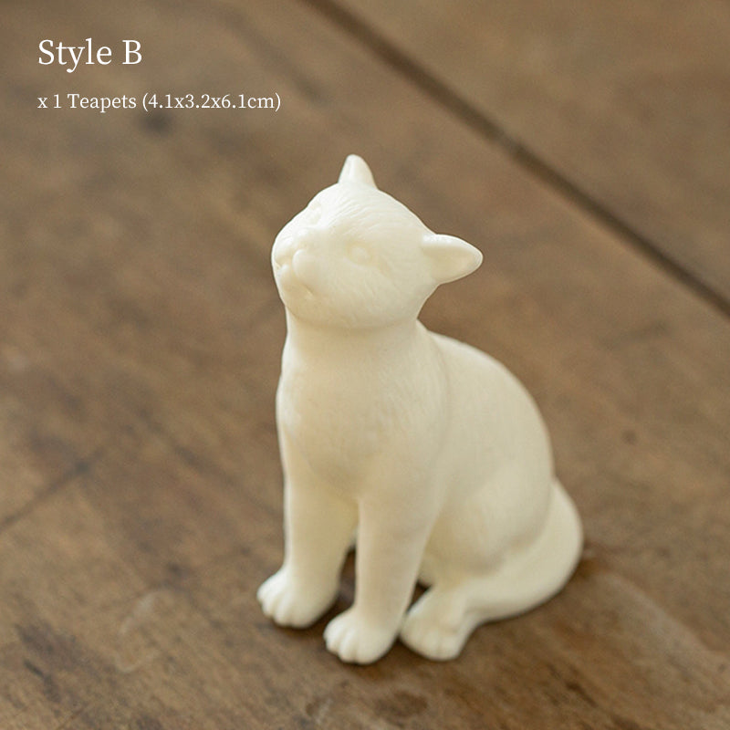 Mascottes de thé chat