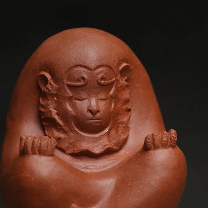 Mascottes de thé singe buddha zen