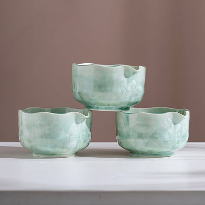 Set Matcha 550ml Verre Élégance Moderne Naturel