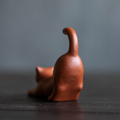 Mascotte de Thé Canard Mandarin en Zisha