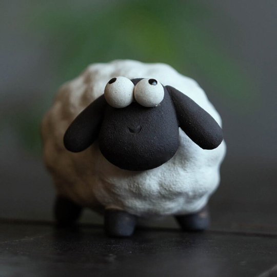 Mascotte de Thé Phénix en Céramique