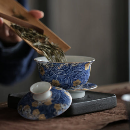 Gaiwan 150ml van gogh