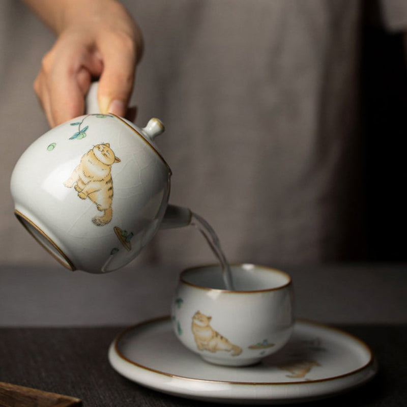 Théières en céramique Kyusu 250ml
