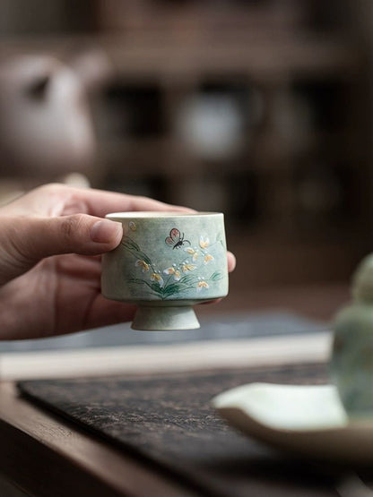 Tasse à thé céramique 60ml Minimaliste