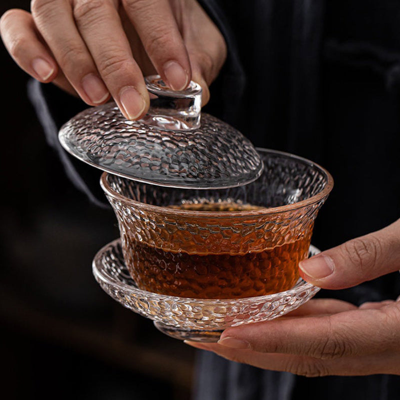 Gaiwans verre bullé