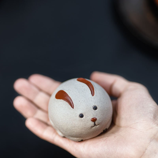Mascotte de Thé Paon en Zisha
