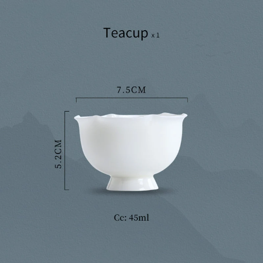 Tasse à thé céramique 45ml Gongfu Style