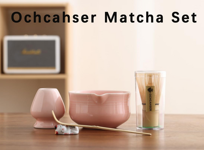 Set Matcha 500ml Glaçure Lisse Intérieur Émaillé