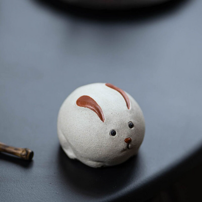 Mascotte de Thé Paon en Zisha